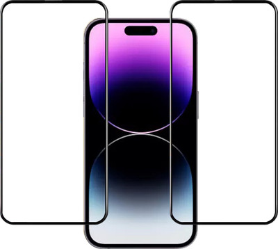 YOGKREETI Tempered Glass Guard for Apple iPhone 14 Pro Max(Pack of 2)