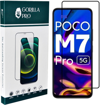 GORILLA PRO Tempered Glass Guard for POCO M7 Pro 5G(Pack of 1)