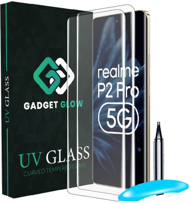 Gadget Glow Tempered Glass Guard for Realme P2 Pro 5G, Realme P2 Pro, P2 Pro 5G(Pack of 2)