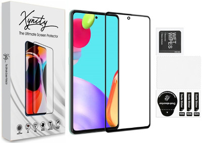 XYNITY Edge To Edge Tempered Glass for Redmi Note 10s(Pack of 1)