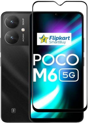 Flipkart SmartBuy Tempered Glass Guard for POCO M6 5G(Pack of 1)