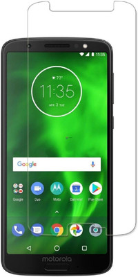Resolute Tempered Glass Guard for Motorola Moto G6 Plus, DelhiGear Glass(Pack of 1)