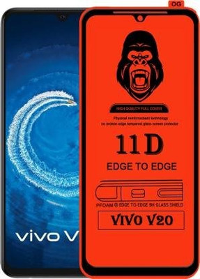 Corning Gorilla Tempered Glass Guard for VIVO V20(Pack of 1)