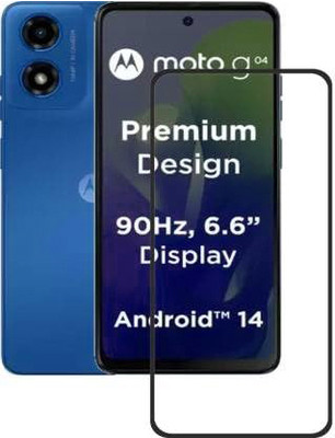 LILLIPUT Tempered Glass Guard for Motorola Moto G04(Pack of 1)