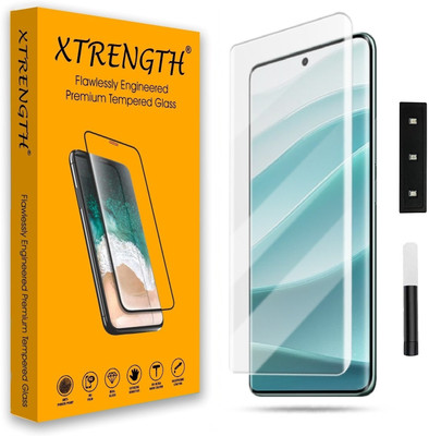 XTRENGTH Tempered Glass Guard for Vivo T4 Ultra 5G, vivo T4 Ultra 5G, VIVO T4 Ultra 5G, Vivo T4 Ultra, Edge to Edge Curved Screen Protector, with Easy Installation Kit(Pack of 1)