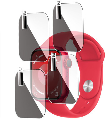 HIDEOUS Tempered Glass Guard for Apple Watch Series 9(Pack of 4)