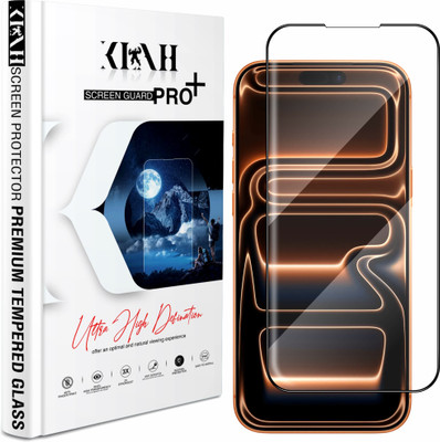 KLAH Tempered Glass Guard for Apple iPhone 17 Pro Max, With Advanced HD+ Gorilla Glass Protection(Pack of 1)