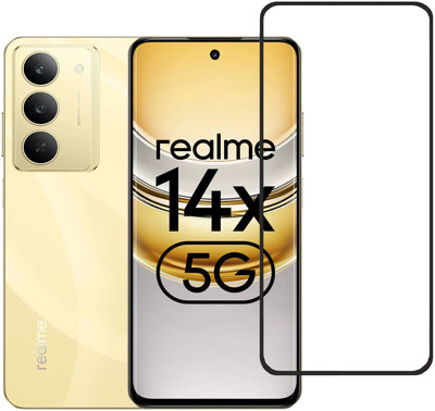 BRENZZ Tempered Glass Guard for Realme 14X 5G, RealMe 14x 5G(Pack of 1)