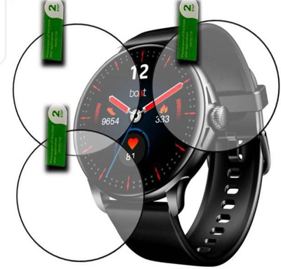 DB Tempered Glass Guard for FIRE - BOLTT APOLLO 2 1.43 SMART WATCH TEMPERED GLASS (PACK OF 3)(Pack of 3)