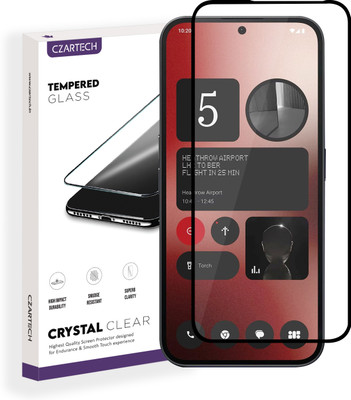 CZARTECH Tempered Glass Guard for Nothing Phone (2a) 5G(Pack of 1)