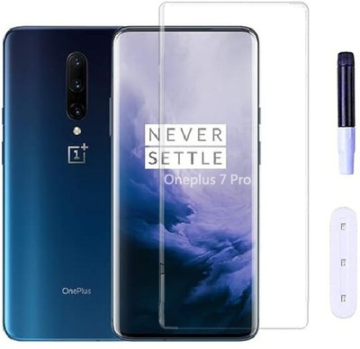 TechWings Tempered Glass Guard for Oneplus 7 Pro, Uv High Quailty Glass(Pack of 1)