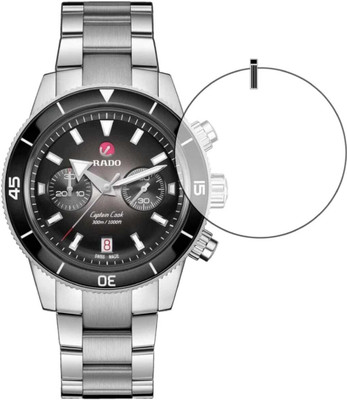 ZIDZEE Tempered Glass Guard for RADO CAPTAIN COOK AUTOMATIC SMART WATCH SCREEN GUARD(Pack of 1)