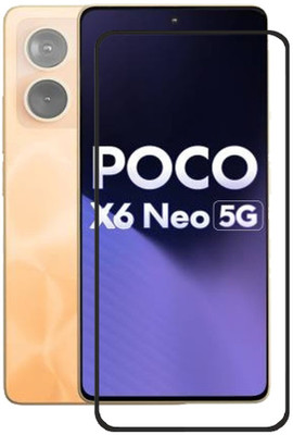 AKSHUD Tempered Glass Guard for POCO X6 Neo 5G(Pack of 1)