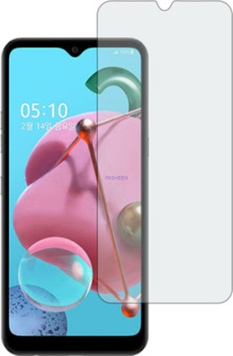Fasheen Tempered Glass Guard for LG Q51 (AntiGlare Matte)(Pack of 1)