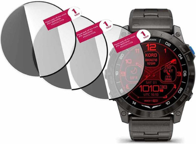 DB Tempered Glass Guard for GARMIN D2 MACH 1 PRO SMARTWATCH(Pack of 2)