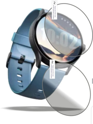 KHWABEEDA Tempered Glass Guard for BOULT ROVER PRO SMART WATCH TEMPERED GLASS( PACK OF 2)(Pack of 2)