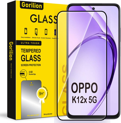 Gorilion Tempered Glass Guard for OPPO K12x 5G(Pack of 1)