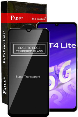 FAD-E Tempered Glass Guard for Vivo T4 Lite 5G, Vivo Y19 5G(Pack of 1)