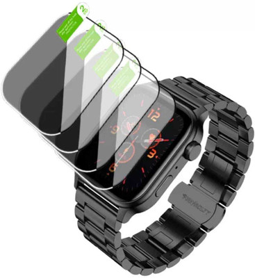 KHWABEEDA Impossible Screen Guard for -FIRE BOLTT RISE LUXE SMART WATCH SCREEN GUARD (P-4)(Pack of 4)