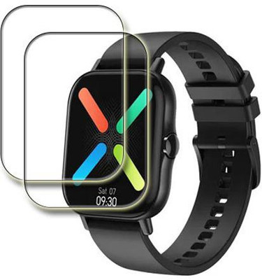 MUTAALI Tempered Glass Guard for Bfit Alpha smartwatch(Pack of 2)
