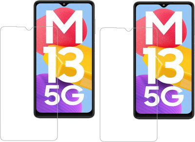 ISAAK Tempered Glass Guard for Samsung Galaxy M13 5G(Pack of 2)