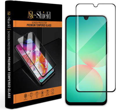 MS-Shield Tempered Glass Guard for Samsung Galaxy A26 5G, Advanced HD+ Gorilla Glass Protection(Pack of 1)