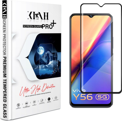KLAH Tempered Glass Guard for Vivo Y56 5G(Pack of 1)