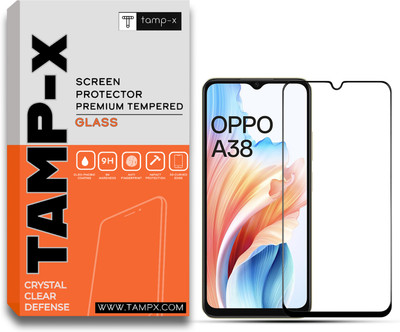 TAMP-X Tempered Glass Guard for Oppo A38(Pack of 1)