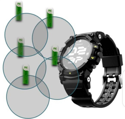 DOWRVIN Tempered Glass Guard for BOULT THRUX 1.39 SMART WATCH TEMPERED GLASS (PACK OF 5)(Pack of 5)