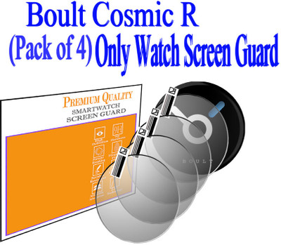 daffin Tempered Glass Guard for Boult Cosmic R(Pack of 4)