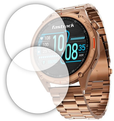 Azqi Tempered Glass Guard for Fastrack Marvellous FX1(Pack of 2)