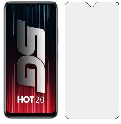 VIGHNAD Tempered Glass Guard for Infinix Hot 20, Infinix Hot 20 5G Matte(Pack of 1)