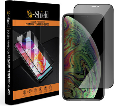 MS-Shield Tempered Glass Guard for Apple iPhone XS Max(Pack of 1)