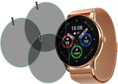DB Tempered Glass Guard for FIRE- BOLTT PHOENIX ULTRA SMART WATCH (PACK OF 3)(Pack of 3)
