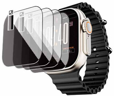 HIDEOUS Tempered Glass Guard for boAt Wave Genesis(Pack of 4)