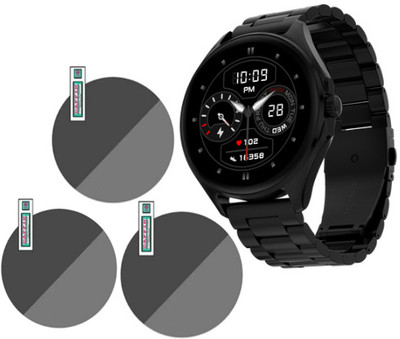 MUTAALI Tempered Glass Guard for Fire-Boltt Apollo 3 Smartwatch(Pack of 3)