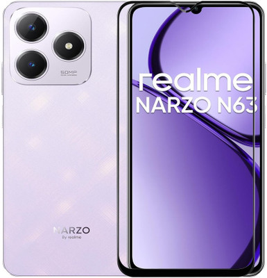 BRENZZ Tempered Glass Guard for realme Narzo N63 5G(Pack of 1)
