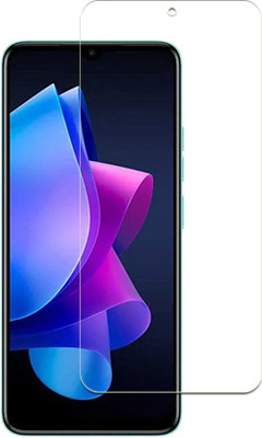 SOMTONE Tempered Glass Guard for Tecno Pop 7 Pro FRONT(Pack of 1)