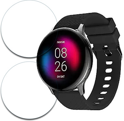 MUTAALI Tempered Glass Guard for NoiseFit Vortex smartwatch(Pack of 2)