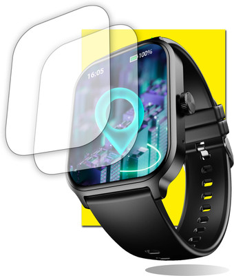 MOBIFONIC Tempered Glass Guard for boat strom call 3 plus(Pack of 2)