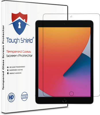 TOUGH SHIELD Tempered Glass Guard for APPLE iPad 9th Gen 10.2 inch(Pack of 1)