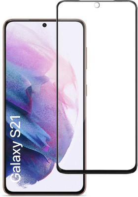 COVJ Tempered Glass Guard for Samsung Galaxy S21 Tempered Glass Edge-to-Edge Protection 6D Screen Protector With Easy Installation Kit(Pack of 1)