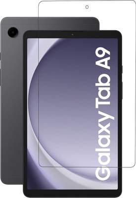 Bigil Edge To Edge Tempered Glass for SAMSUNG Galaxy Tab A9 8.7 Inch (2023), Coverage Screen Protector, HD Clear(Pack of 1)
