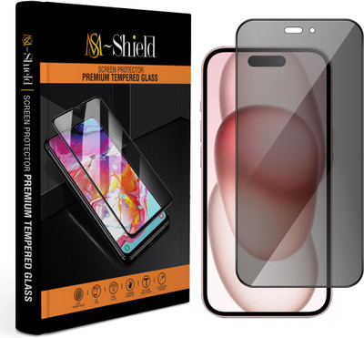 MS-Shield Tempered Glass Guard for Apple iPhone 15(Pack of 1)