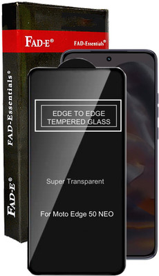 FAD-E Tempered Glass Guard for Motorola Edge 50 NEO 5G, Moto Edge 50 NEO, Motorola Moto Edge 50 Neo(Pack of 1)