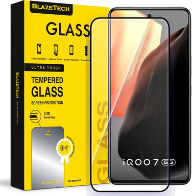 BlazeTech Tempered Glass Guard for IQOO 7 5G(Pack of 1)