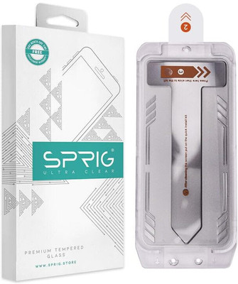 Sprig Tempered Glass Guard for Sprig Tempered Glass Guard for APPLE IPHONE 15 Plus, iPhone 15 Plus, 15 Plus, Apple iPhone 15 Plus (Pack of 1)(Pack of 1)