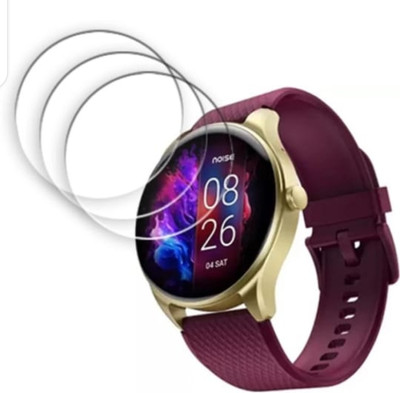 DOWRVIN Tempered Glass Guard for NOISE FUSE PLUS 1.43 SMART WATCH TEMPERED GLASS (PACK OF 3)(Pack of 3)