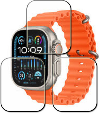 tombik Tempered Glass Guard for 27vf-Apple Watch Ultra 2(Pack of 3)