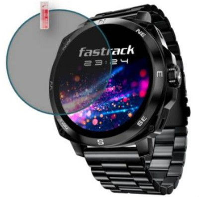 KHWABEEDA Tempered Glass Guard for FASTRACK RADIANT FX3 36m SMART WATCH TEMPERED GLASS(Pack of 1)